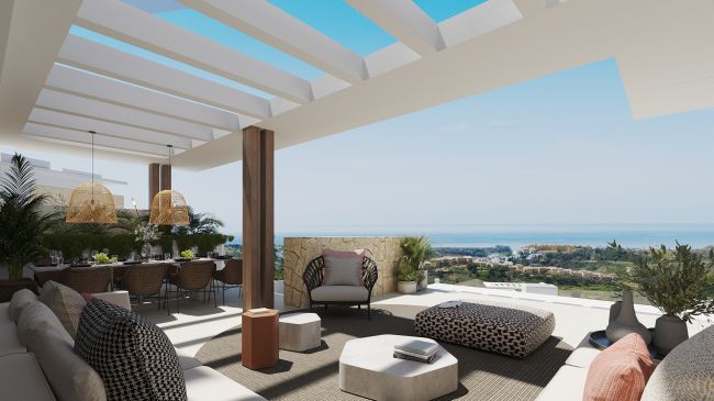 Luxury development in Estepona with indoorpool