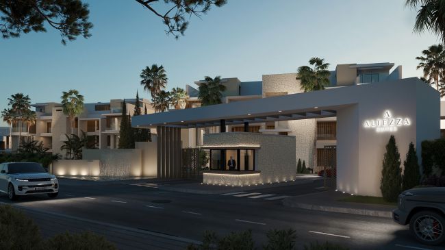 Luxury development in Estepona with indoorpool