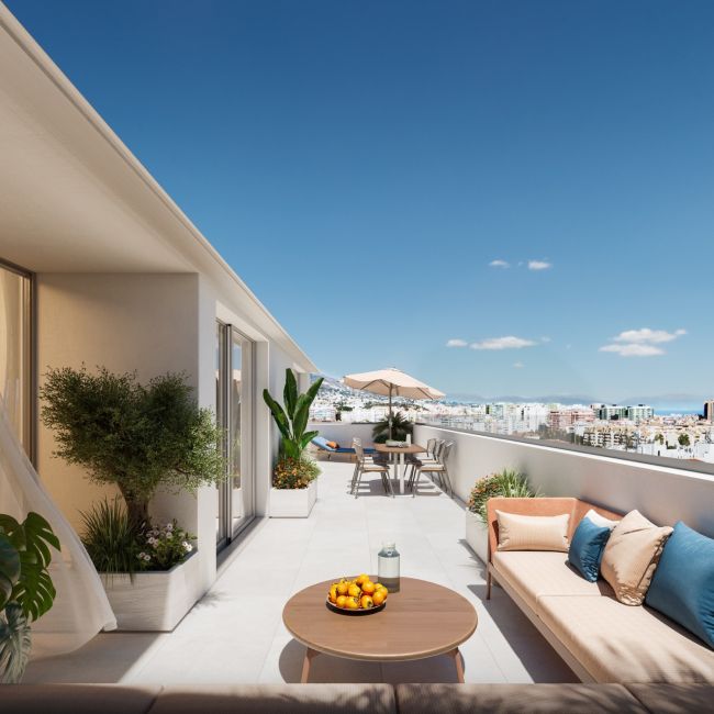 City boende i pulserande Fuengirola