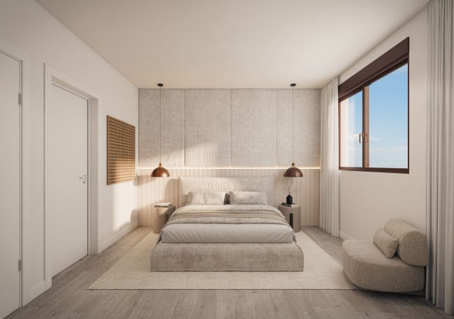 Townhouse development in natural surroundings