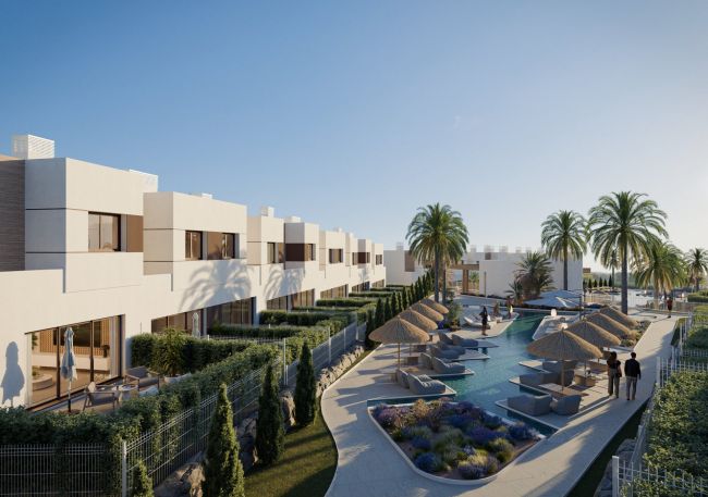 Townhouse development in natural surroundings