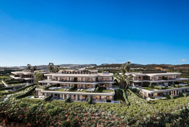 Exklusiva 2 och 3 sovrums lägenheter i Casares