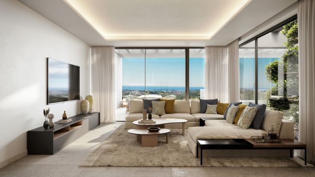 Mediterranean-style homes with spacious terraces