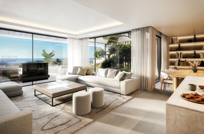 Mediterranean-style homes with spacious terraces