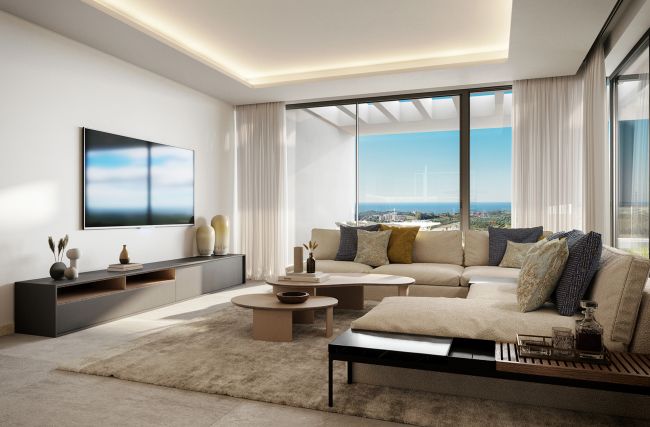 Mediterranean-style homes with spacious terraces