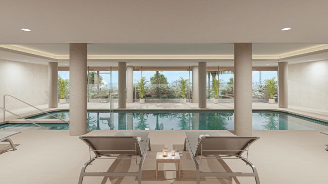 State of the art development with indoorpool