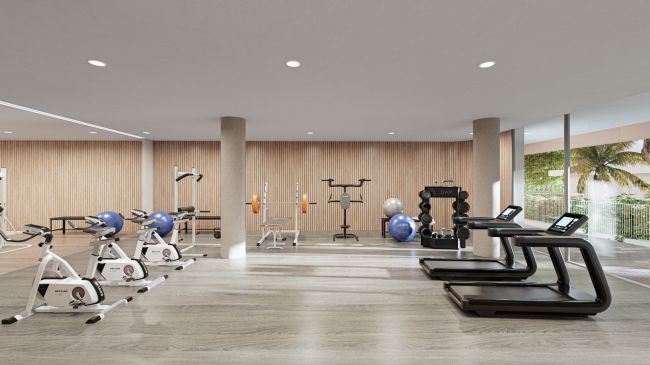 State of the art development with indoorpool