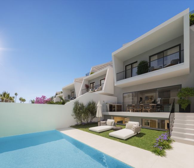 Impressive development of 11 semi-detached villas
