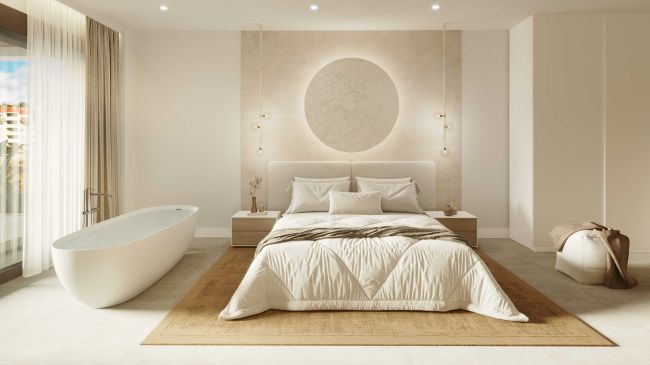 Luxurious three-bedroom townhouses