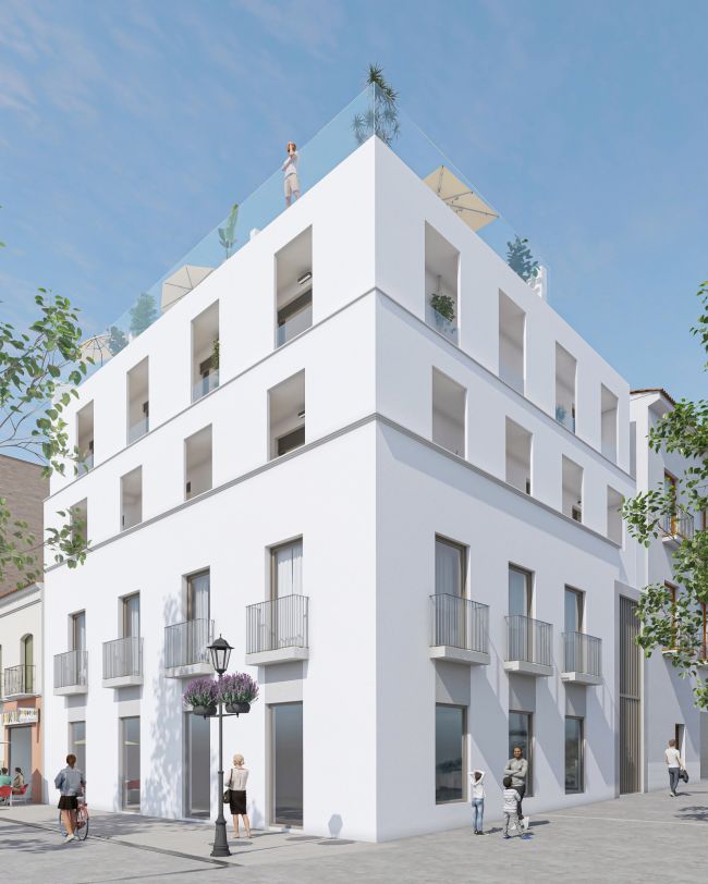 8 beautiful 1 and 2 bedroom apartments in Estepona's historic center