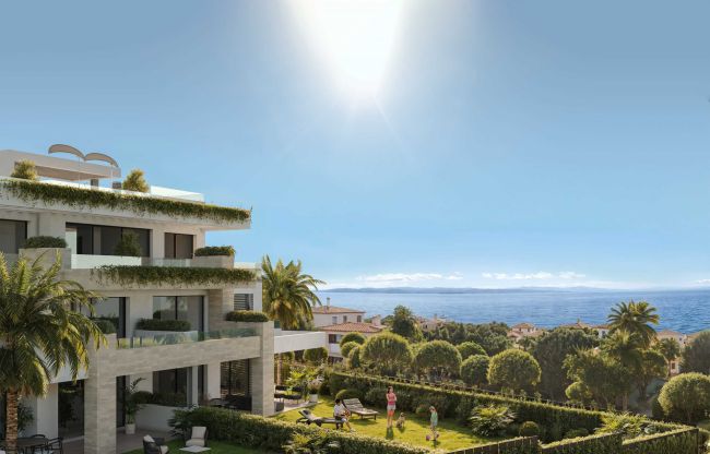 15 lägenheter med fantastisk havsutsikt, Estepona
