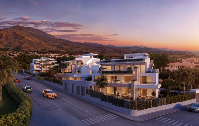 15 apartments with stunning sea views, Estepona