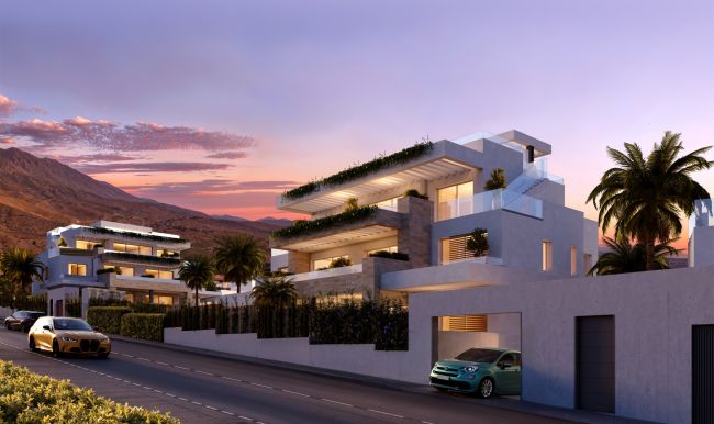 15 apartments with stunning sea views, Estepona