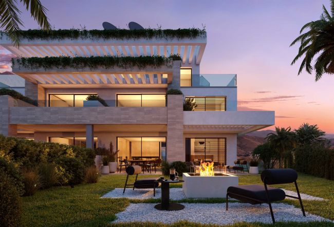 15 apartments with stunning sea views, Estepona