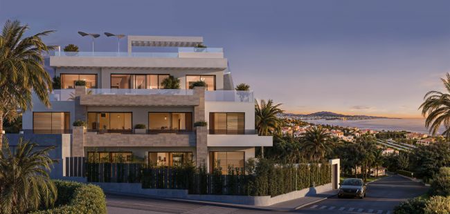 15 apartments with stunning sea views, Estepona