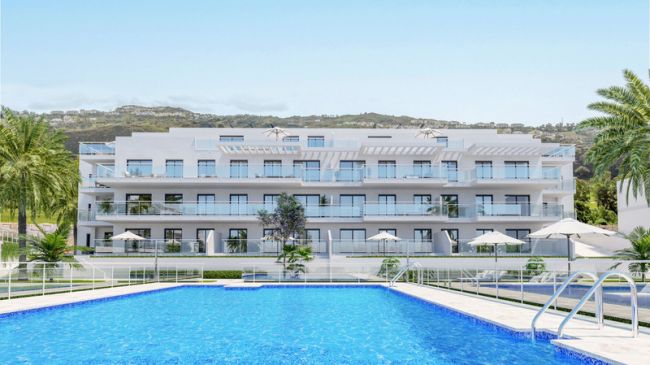 Stylish apartments with 2 or 3 bedrooms, close to La Cala de Mijas