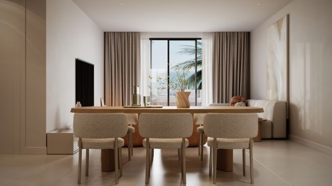 2-4 bedrooms apartments close to beach Estepona