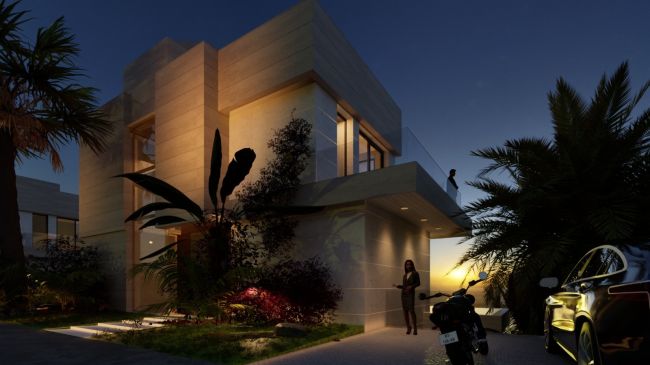 Exclusive Villas with Panoramic Views of the Sea and Golf Course