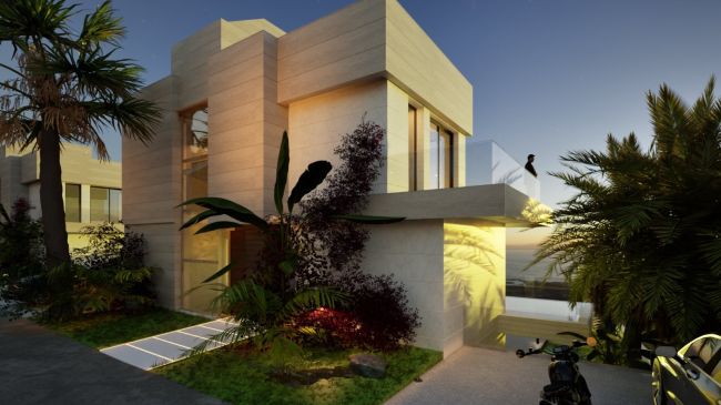 Exclusive Villas with Panoramic Views of the Sea and Golf Course