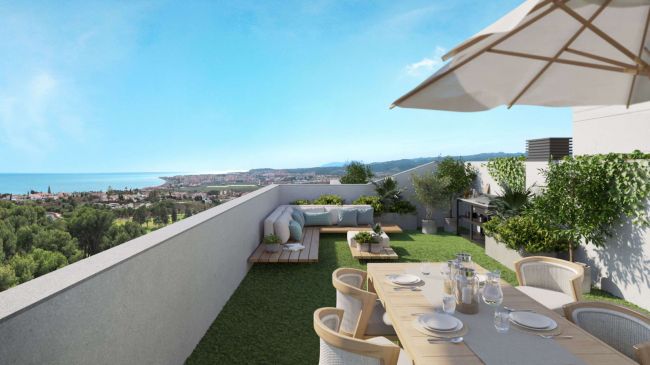 2 and 3 bedroom apartments close to Torre del Mar