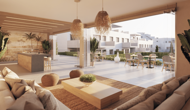 2 and 3 bedroom apartments close to Torre del Mar