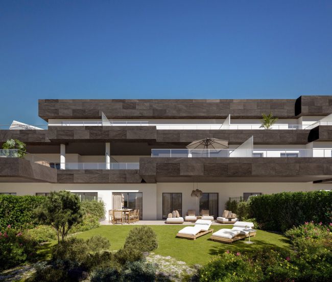 Moderne Küste Leben in der Nähe des Strandes Entre Estepona und Casares