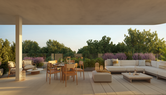 Modernes Wohnen in Harmonie mit Natur und Mittelmeer