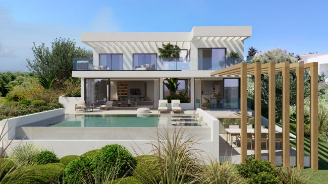 8 moderne villaer med havutsikt i Valle Romano, Estepona