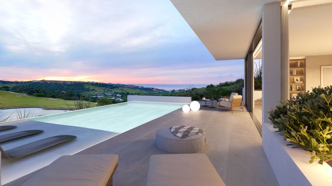 8 Moderne Villen mit Meerblick in Valle Romano, Estepona