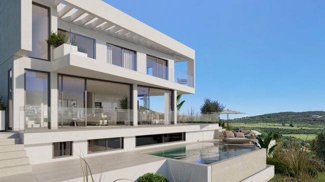 8 Moderne Villen mit Meerblick in Valle Romano, Estepona