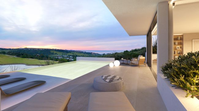 8 Moderne Villen mit Meerblick in Valle Romano, Estepona