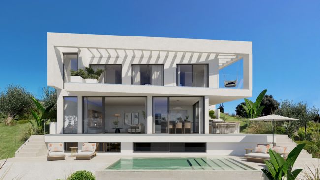 8 Moderne Villen mit Meerblick in Valle Romano, Estepona