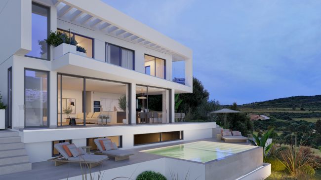 8 Moderne Villen mit Meerblick in Valle Romano, Estepona