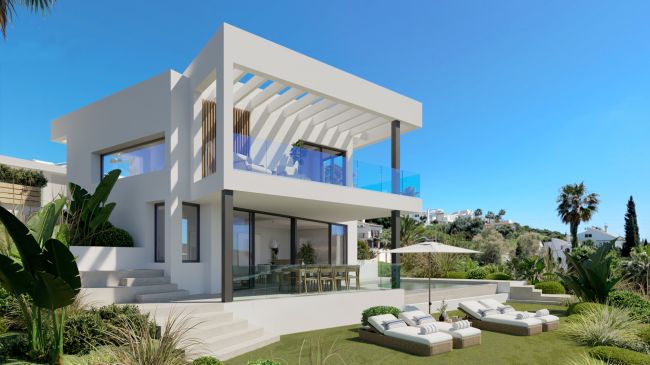 8 Moderne Villen mit Meerblick in Valle Romano, Estepona