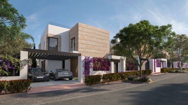 14 luxury villas with 5 bedrooms close to Puerto Banus