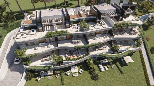 88 Exklusiva moderna bostäder omgiven av naturen i Marbella East