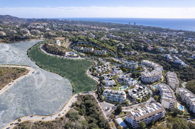 88 Exklusive moderne Residenzen umgeben von Natur in Marbella Ost