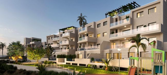 2 and 3 bedroom apartments with Panoramic Sea View in Rincón de la Victoria