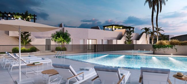 2 and 3 bedroom apartments with Panoramic Sea View in Rincón de la Victoria