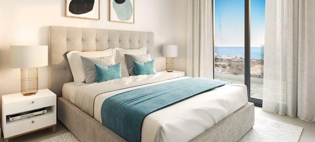 2 and 3 bedroom apartments with Panoramic Sea View in Rincón de la Victoria
