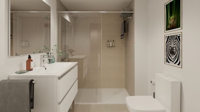 46 -  2 and 3 bedroom apartments close to the sea