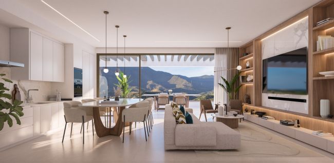 1-3 bedrooms Homes with Sea & Mountain Views – Las Mesas, Estepona
