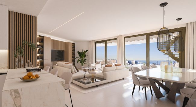 1-3 bedrooms Homes with Sea & Mountain Views – Las Mesas, Estepona