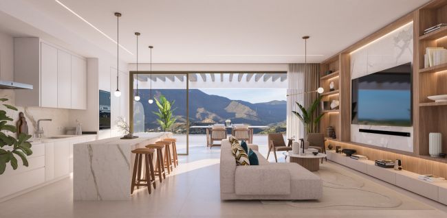 1-3 bedrooms Homes with Sea & Mountain Views – Las Mesas, Estepona