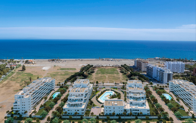 2- och 3-sovrumslägenheter vid stranden, Torre del Mar