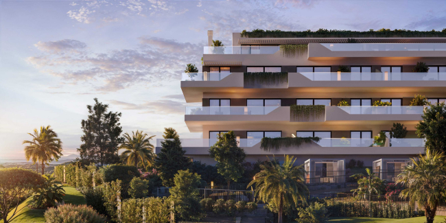 36 apartments with 2 and 3 bedrooms in Mijas Costa