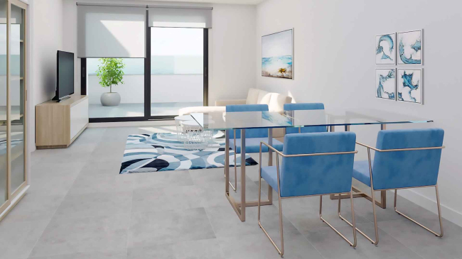 1-3 bedroom apartments by the beach in Almayate