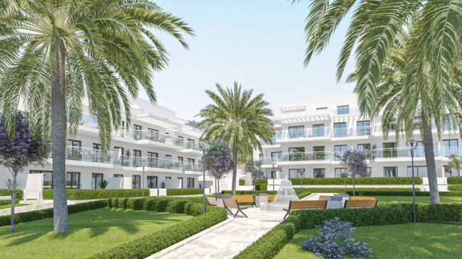 Stylish apartments with 2 or 3 bedrooms, close to La Cala de Mijas