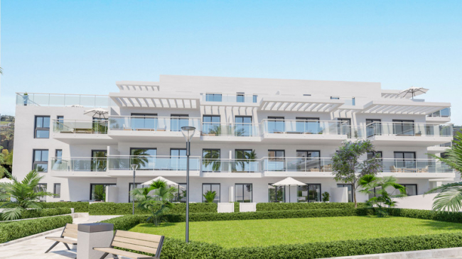 Stylish apartments with 2 or 3 bedrooms, close to La Cala de Mijas