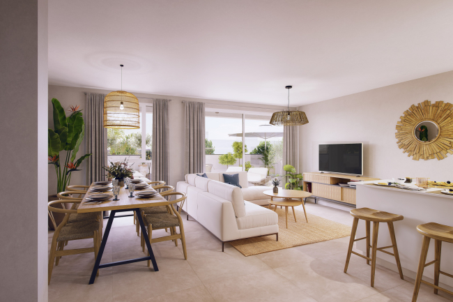 24 apartments with 2 and 3 bedrooms in La Carihuela, Torremolinos